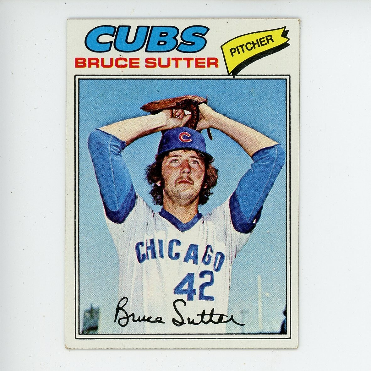 1977 Topps RC Bruce Sutter #144 Chicago Cubs Rookie