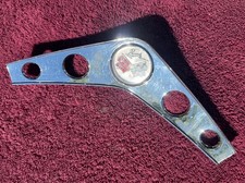 1959-1960 Chevy Impala Horn Ring Insert W Badge Emblem Button