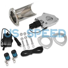 3" Electric Exhaust Valve Kit with Remote Switch Dump Valve