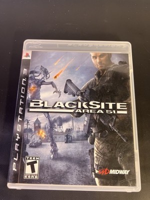 BlackSite: Area 51 (PlayStation 3, PS3) - CIB w/ Manual 