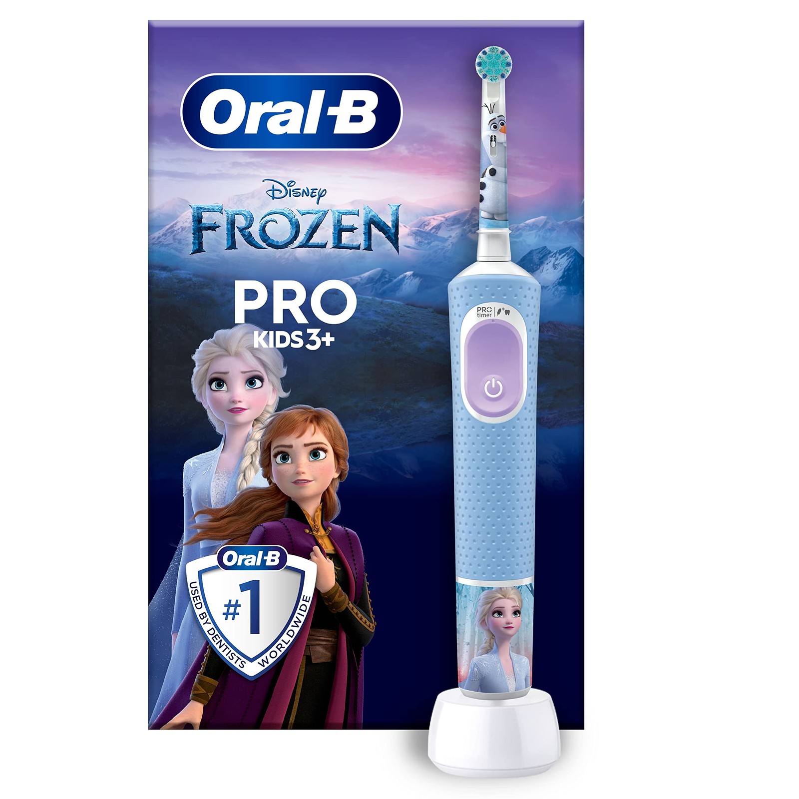 Oral-B Kids Frozen Vitality Pro Toothbrush Blue - Image 13