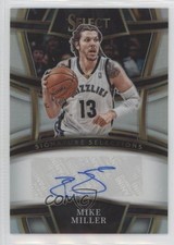 2022-23 Panini Select Signature Selections Mike Miller #SS-MML Auto k5l