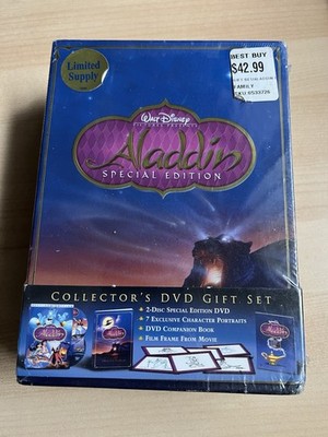 2004 Disney Aladdin Special Edition Collector's DVD Gift Set, BRAND NEW SEALED