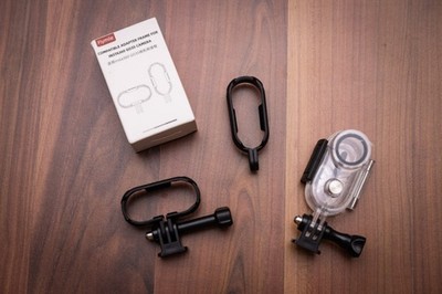 Insta360 Go3S Unterwassergehäuse  40m Tauchen Kamera Case mit 2x GoPro Rahmen