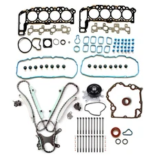 Timing Covers gasket set Water Pump Head Bolts set For 02-03 Dodge Ram 1500 4.7L