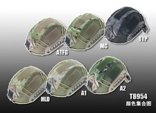 Breathable Mesh Helmet Cover FMA Camo Helmet Skin for Tactical Outdoor Sports