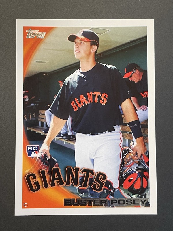2010 Topps Buster Posey RC Rookie #2 Giants