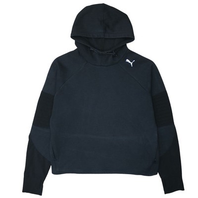 Puma Pullover Hoodie Damen schwarz XL Relaxed Fit