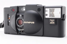 All works!!【NEAR MINT w/A11 Flash】Olympus XA2 Compact 35mm Film Camera Japan