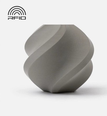 Bambu Lab PLA Basic Filament Grau 1,75mm 1kg für Prusa Creality AMS 3D Drucker