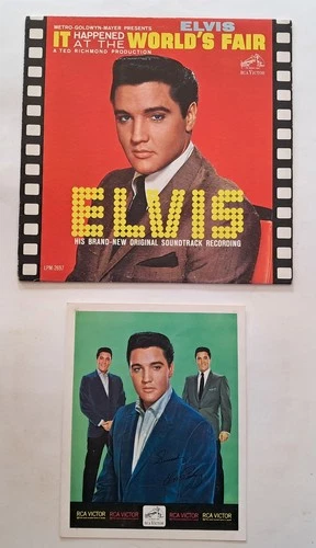Elvis Presley LPM-2697 World’s Fair with Original Bonus Photo & EXTRAS