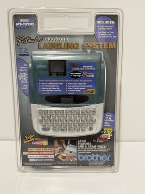 Vintage Brother P-Touch PT-1700 Electronic Labeling System Brand New Sealed 