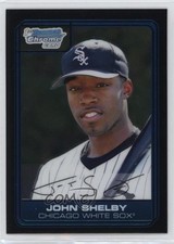 2006 Bowman Draft Chrome Draft Picks John Shelby Jr John Shelby #DP60 0i6