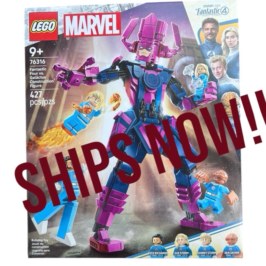Lego Fantastic Four vs Galactus 76316 427 Pieces MARVEL SHIPS