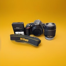 Nikon D3500 24.2MP with 18-55mm AFP Ed VR Lens Kit DSLR Camera Fully Tested