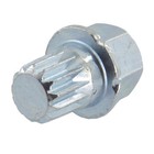 Wheel Lock Key 13 splines / ABC 2 for Volkswagen VW Audi ( 13 pointed splines )