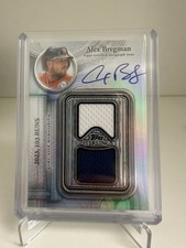 2025 Topps Sterling Alex Bregman On Card Auto Dual Patch  /25 SWA-AB