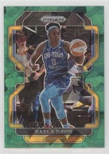 2022 Panini Prizm WNBA Green Ice Prizm Kaela Davis #127 11ba