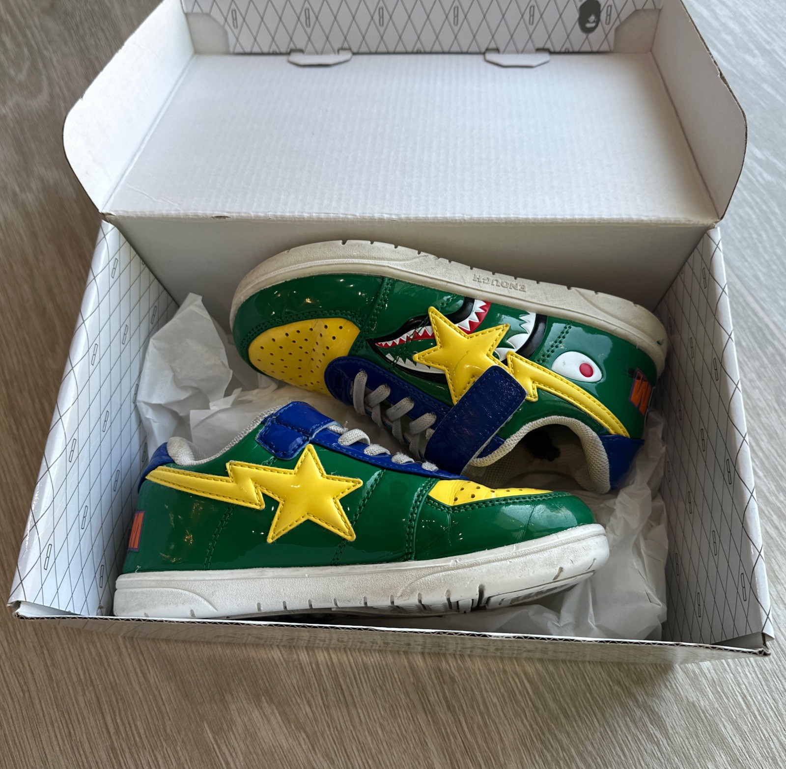 BAPE Toddler Sneakers - Size 19 Pre-Owned