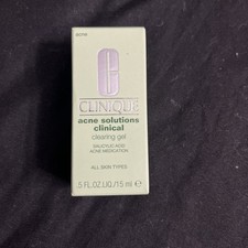 Clinique Acne Solutions Clinical Clearing Gel .5 Oz 15 ml New in Box