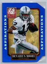2013 Panini Elite #71 Denarius Moore Aspirations Die Cut #/83