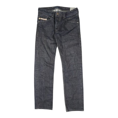 Diesel Jeans Mens 30 Blue BELTHER Regular Slim Tapered Button Fly Size 30x29