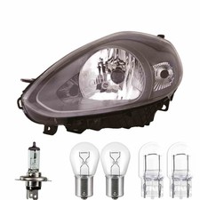 Halogen Scheinwerfer Frontscheinwerfer links H4 für Fiat Punto Evo inkl. Lampen
