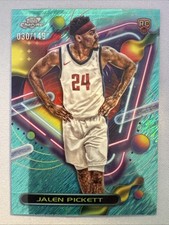 2023-24 Topps Cosmic Chrome Jalen Pickett #179 (RC) Aqua /149