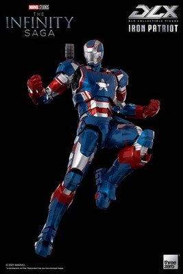 ThreeZero Marvel Avengers: Infinity Saga Iron Patriot DLX 6.9 in