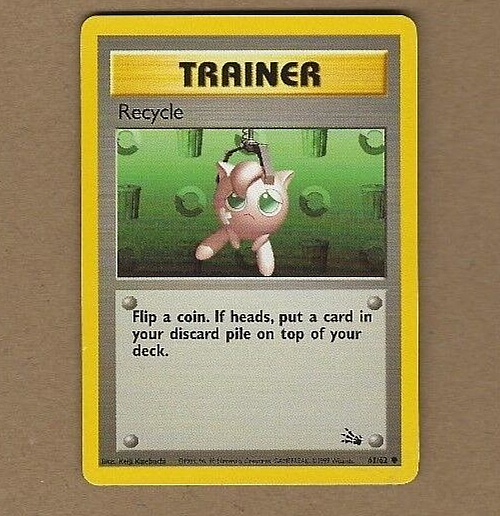 recycle pokemon card Energy System 2003 EX: Dragon #84/97 Base Price Guide Trainer Hit Points0 HP Form Pokmon TCG Recycle Fossil 61