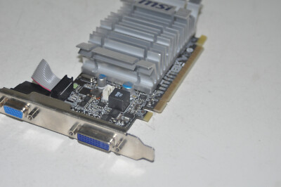 MSI GeForce 8400GS 1GB PCIe Grafikkarte Computer PC Card GF 8400 GS