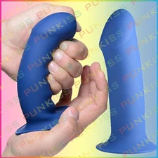 SQUEEZE IT Thick Smooth Dildo💋Suction Cup Base Harness Compatible Sex Toy Dong
