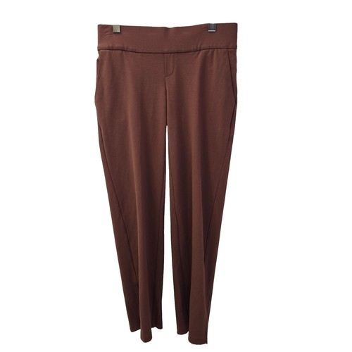 YOKE RAYON WOOL OMBRE PLAID EASY PANTS brown YK24FW0792P | eBay