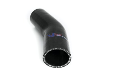 63mm 30° Silikon Schlauchbogen VIPER PERFORMANCE Schwarz