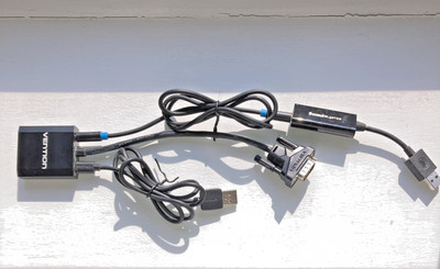 Creative Sound Blaster Play 3 mit VGA zu HDMI Konverter