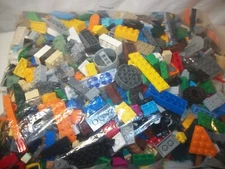 LEGO LOT 3+ Pounds Parts Pieces Bricks Wheels Blocks Bulk Mixed Lot