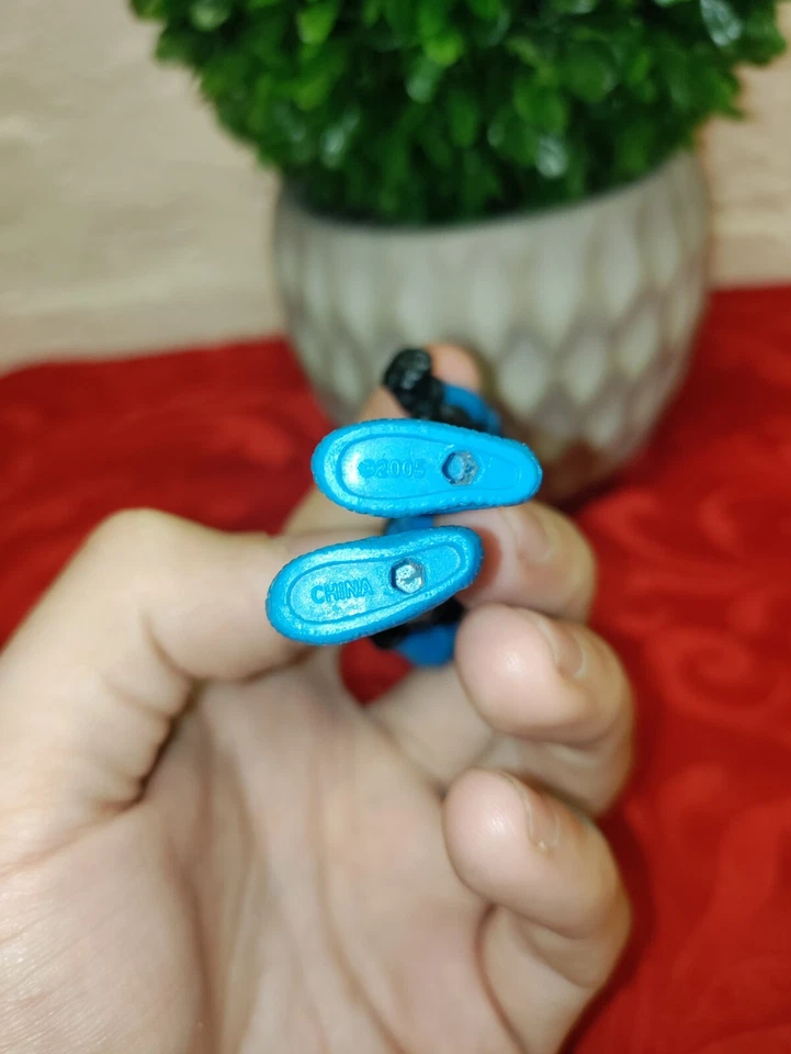 2005 LANARD GILLS FROGMAN BLUE Máscara de Chama 3,75” FIGURA DE AÇÃO ESQUADRÃO MILITAR DO MAR - Imagem 3 de 3