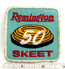 Vintage Remington Skeet 50 Jacket Patch Clay Pigeons Trap Shoot Madison NC