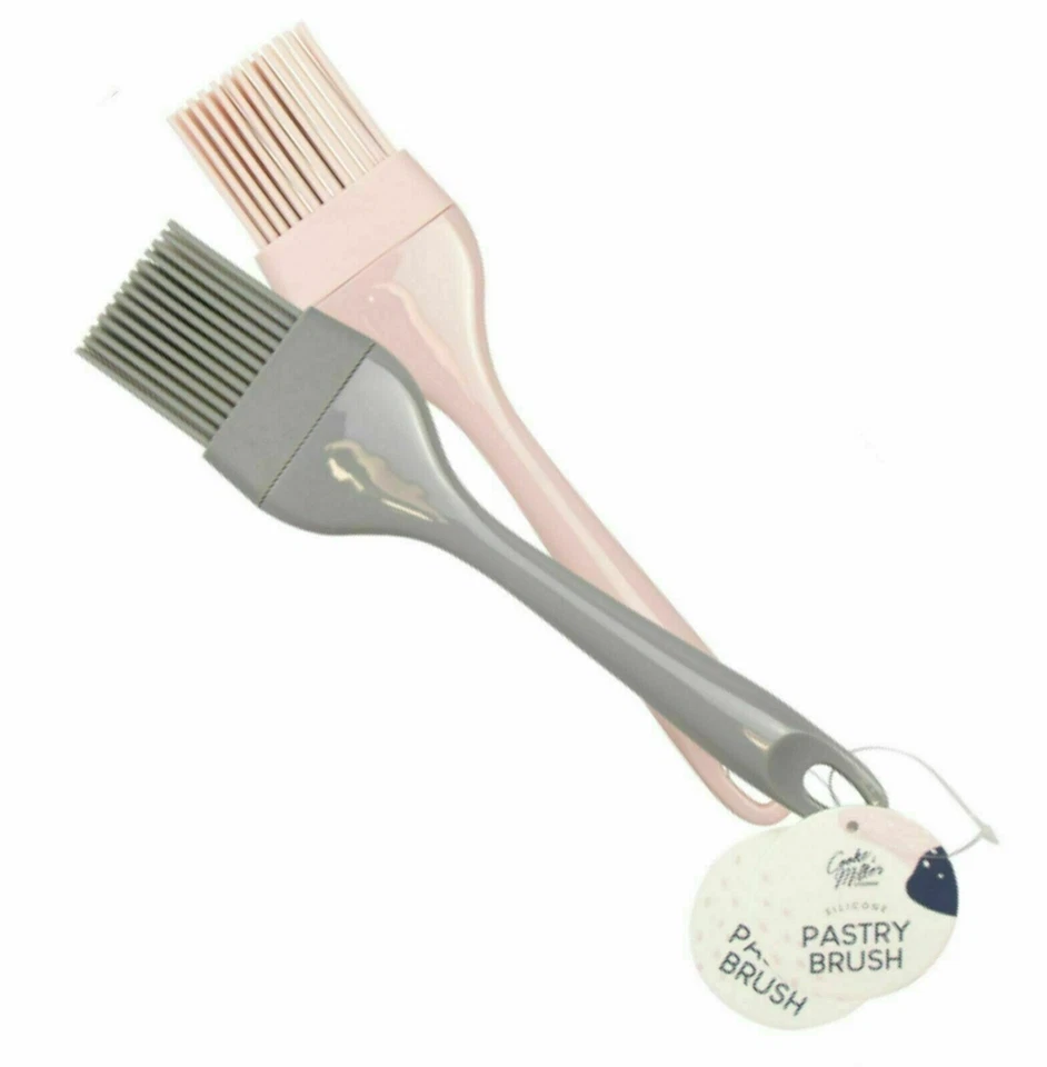 Baking Pastry Brush Silicone Oil Glazing BBQ Bakeware Utensils Cooking Marinade - Image 4 of 4