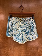 Kids NWT "Nike" blue green/yellow running shorts Size XL. Reg. 30.00
