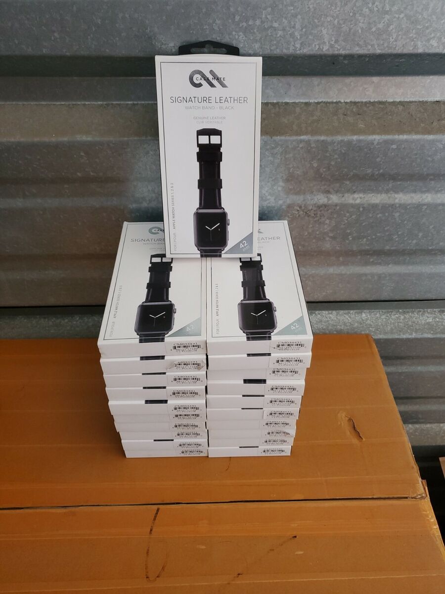 Case-Mate Apple Watch Classic Buckle Band - 42mm - Black Case-Mate Apple Watch Classic Buckle Band - 42mm - Black