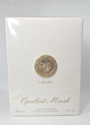 Opulent Musk by Lattafa 3.4 oz EDP Parfum Spray Women FRESH New Sealed Box
