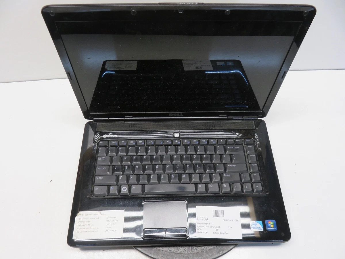 Dell Inspiron 1545 PC 2.00-2.49 GHz Processor Speed for sale | eBay