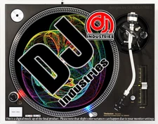 Spectral Glow - 7"-12" DJ slipmat for LP turntable record player