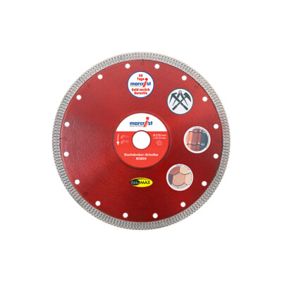 Marcrist RC850 AkkuMAX Diamanttrennscheibe für Dachdecker - 230mm - für Ziegel