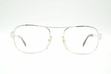 Vintage Meeting 60th Silver Oval Glasses Eyeglass Frame NOS