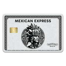 3 Pack Mexican Express Credit Card Skin Debit Sticker Decal Cover Wrap American