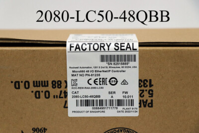 2080-LC50-48QBB Micro850 EtherNet/IP Controller Brand New PLC 2022