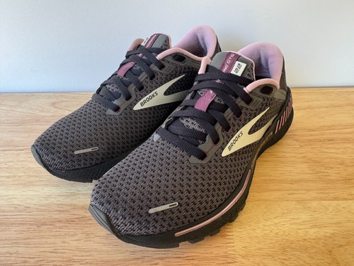 Brooks Adrenaline GTS 22 grau lila Laufschuhe 1203531B015 Damengröße 7,5 B - Bild 9 von 15