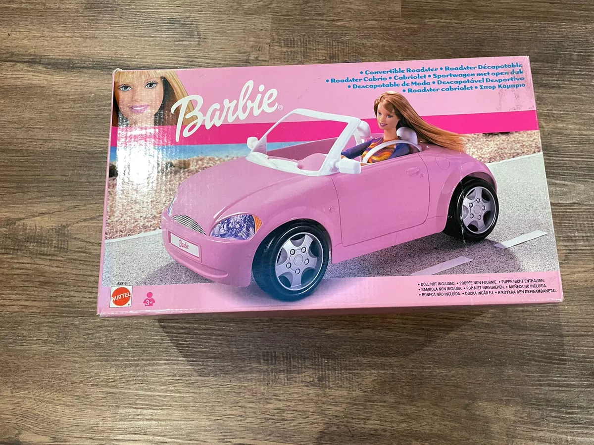 barbie convertible car